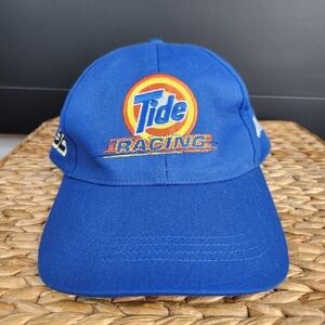 Vintage Tide Downy Racing Hat #32 Blue Nascar Retro Ricky Craven